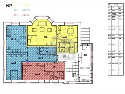 Prodej 9  apartmánů od 33 do 62 m2 ve velmi atraktivní lokalitě horského střediska Pec pod Sněžkou. - Fotka 11