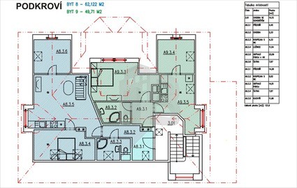 Prodej 9  apartmánů od 33 do 62 m2 ve velmi atraktivní lokalitě horského střediska Pec pod Sněžkou. - Fotka 13